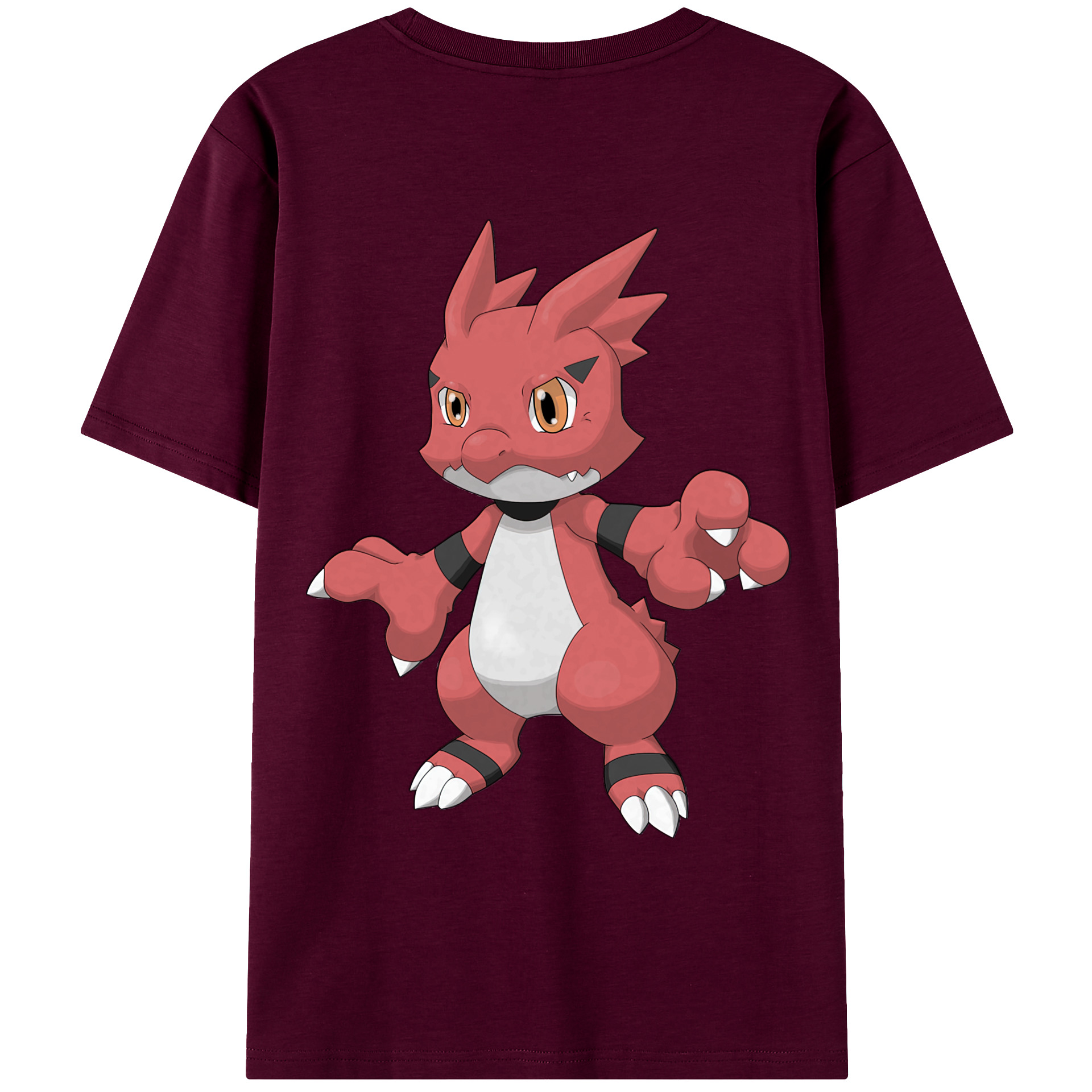 （画像用） Digimon デジタルモンスター/デジモン レディース半袖Tシャツ(バックプリント)